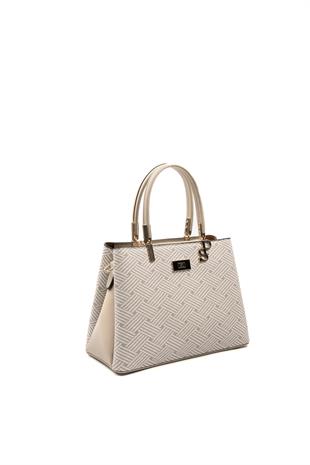 Silver & Polo Bej - Kum SP1098 Kadın Çanta Modelleri>El Çantası