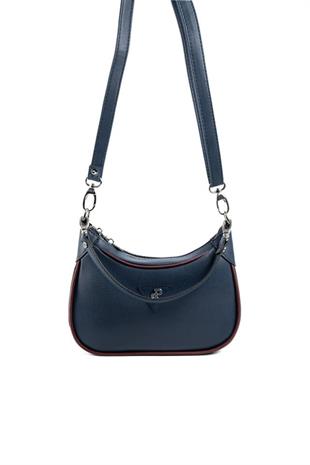 Silver Polo SP1180 Kadın Omuz Çantası Düz Laci-Laci-Bordo