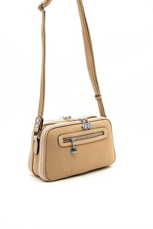 Silver & Polo SP899 Kadın Çapraz Çanta Petek Nut