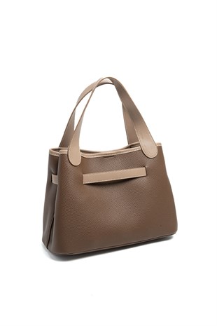 Silver Polo SP1240 Kadın Omuz Çantası Mini Rolax Kahve-Kahve