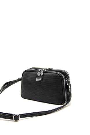 Silver & Polo SP899 Kadın Çapraz Çanta Petek Siyah