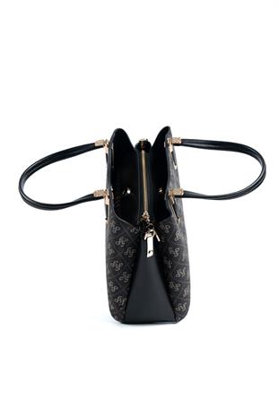 Silver & Polo Füme - Siyah SP1205 Kadın El Çantası