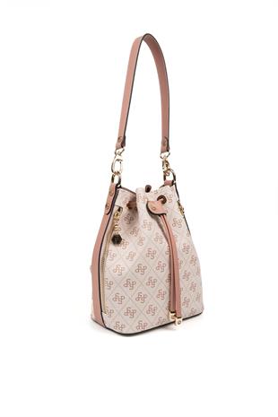 Silver & Polo Pembe - Somon SP1137 Kadın Çanta Modelleri>Omuz Çantası