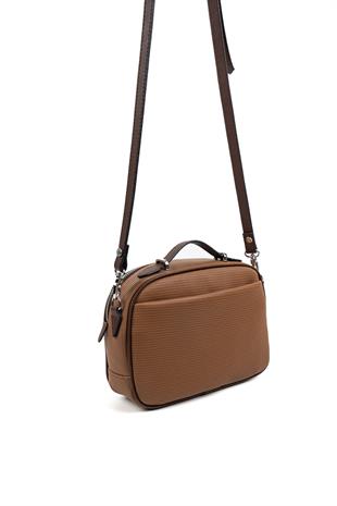 Silver & Polo Karamel - Kahve SP1186 Kadın Çapraz Çanta