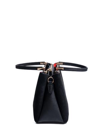 Silver & Polo SP1098 Kadın El Çantası Süet Siyah