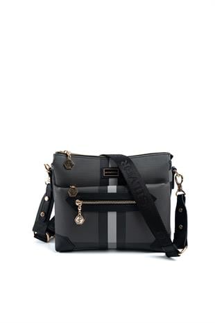 Silver & Polo Siyah SP1110 Kadın Çapraz Çanta