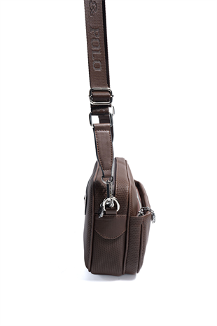 Silver & Polo SP1267 Kadın Çapraz Çanta Petek Kahve