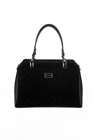 Silver & Polo SP972 Kadın El Çantası Fashion Siyah-Siyah