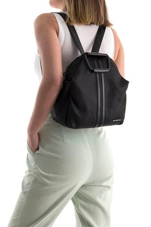 Silver & Polo SP771 Kadın Sırt Çantası Petek Siyah