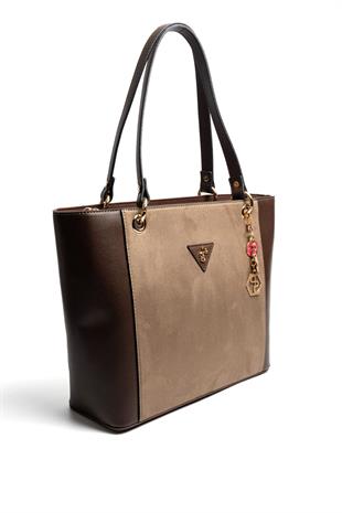 Silver & Polo SP1176 Kadın Omuz Çantası Süet Vizon-Kahve