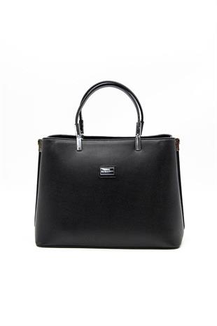 Silver & Polo SP924 Kadın El Çantası Düz Siyah