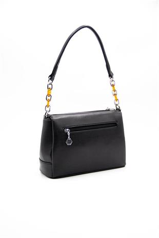 Silver & Polo SP910 Kadın Çapraz Çanta Düz Siyah