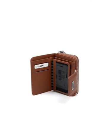 Silver & Polo Bej - Taba SP935 Kadın Cüzdan & Kartlık