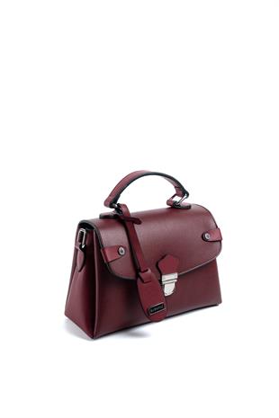 Silver & Polo Bordo SP1159 Kadın El Çantası