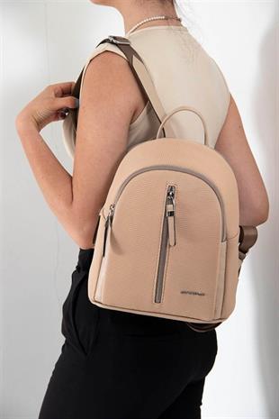 Silver & Polo SP901 Kadın Sırt Çantası Petek Nut