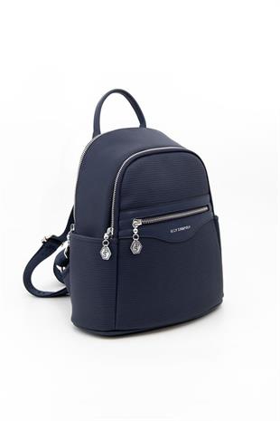 Silver & Polo SP1161 Kadın Sırt Çantası Petek Lacivert
