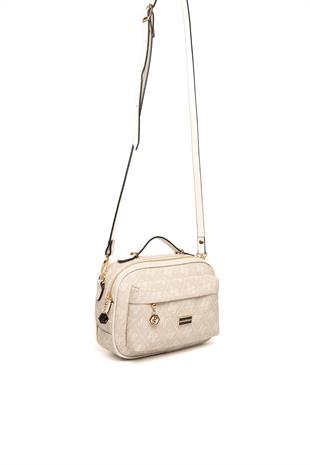 Silver & Polo Taş - Kemik SP1186 Kadın Çapraz Çanta