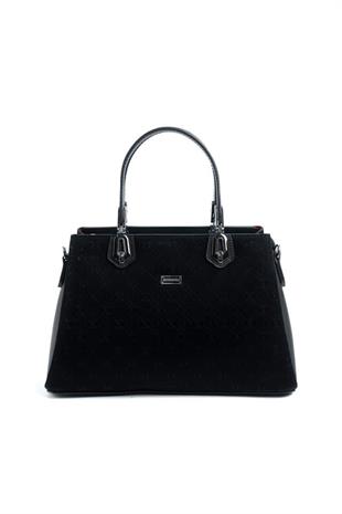 Silver & Polo SP1253 Kadın El Çantası Fashion Siyah