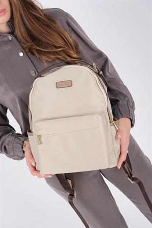 Silver & Polo SP1206 Kadın Sırt Çantası  Bej-Kum