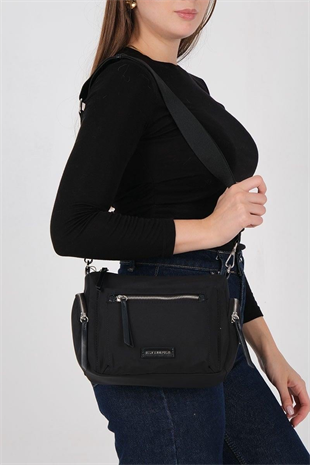 Silver & Polo SP1229 Kadın Çapraz Çanta  Siyah