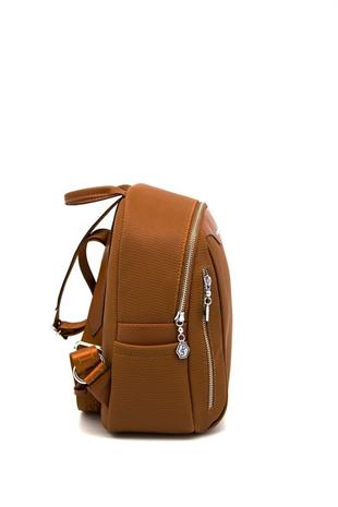 Silver & Polo SP906 Kadın Sırt Çantası Petek Taba