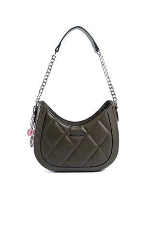 Silver & Polo Haki SP1168 Kadın Omuz Çantası