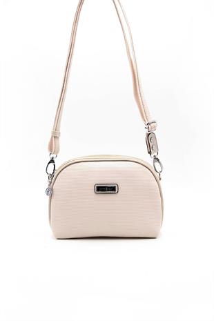 Silver & Polo SP765 Kadın Çapraz Çanta Petek Bej