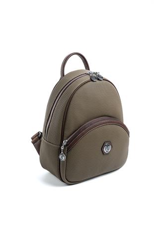 Silver & Polo L.Haki - Kahve SP945 Kadın Sırt Çantası