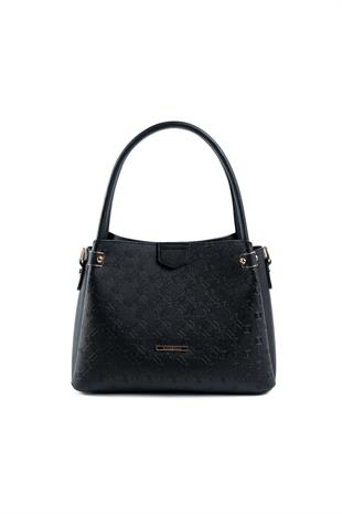 Silver & Polo Siyah SP1254 Kadın El Çantası