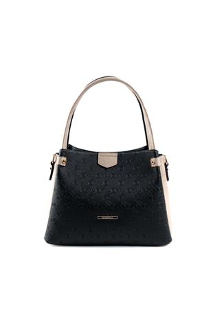 Silver & Polo Siyah - S.nut SP1254 Kadın El Çantası