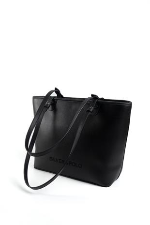 Silver & Polo Siyah SP1204 Kadın Omuz Çantası