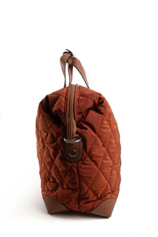 Silver & Polo Kiremit - Taba SP1141 Kadın Seyahat Çantası