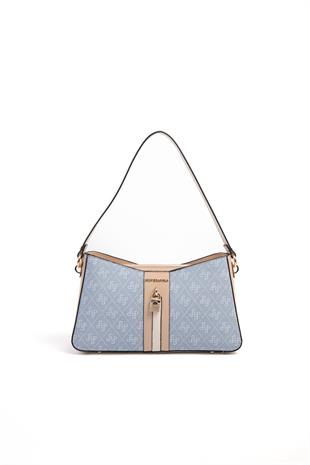 Silver & Polo Mavi - Ten SP1102 Kadın Omuz Çantası