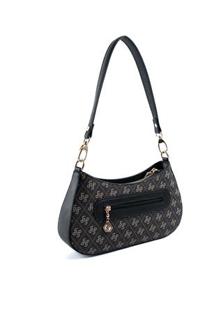 Silver & Polo Füme - Siyah SP1251 Kadın Çapraz Çanta