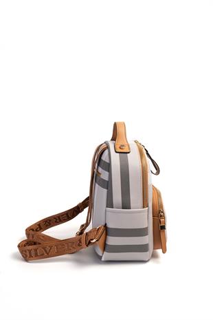Silver & Polo A.Gri - A.Taba SP1130 Kadın Sırt Çantası