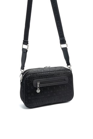 Silver & Polo SP1280 Kadın Çapraz Çanta Fashion Siyah-Siyah