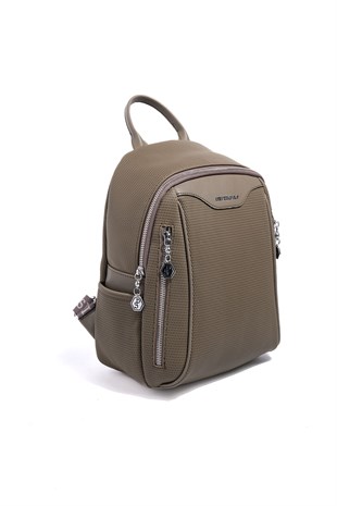 Silver & Polo SP906 Kadın Sırt Çantası Petek L.Haki-Y.Yeşil