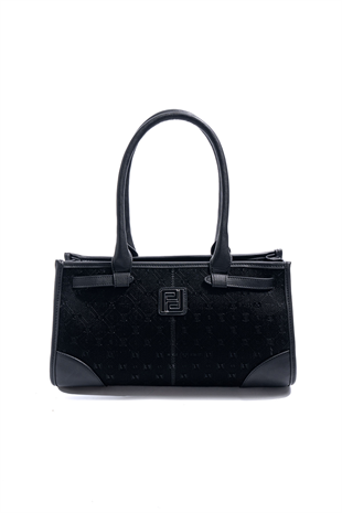 Silver & Polo SP1261 Kadın El Çantası Fashion Siyah-Siyah