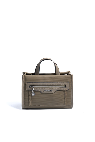 Silver & Polo SP1271 Kadın El Çantası Petek L.Haki-Y.Yeşil