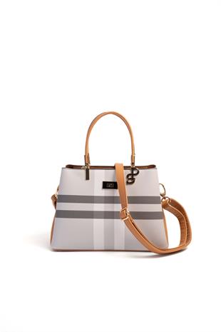 Silver & Polo A.Gri - A.Taba SP1098 Kadın El Çantası