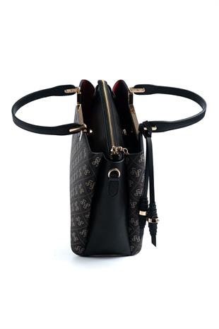 Silver & Polo Füme - Siyah SP969 Kadın El Çantası