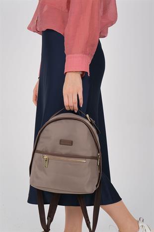 Silver & Polo SP1212 Kadın Sırt Çantası  Kum-Kahve