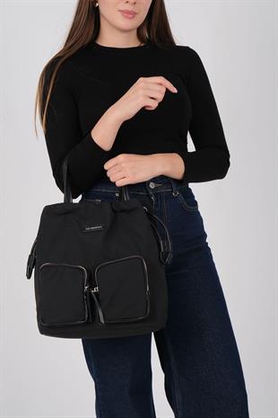 Silver & Polo SP1232 Kadın Sırt Çantası  Siyah