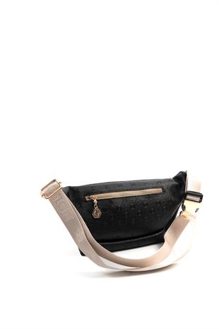 Silver & Polo Siyah - S.nut SP1192 Kadın Bel Çantası