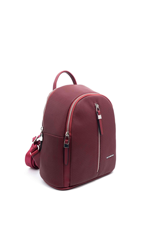 Silver & Polo SP901 Kadın Sırt Çantası Petek Bordo