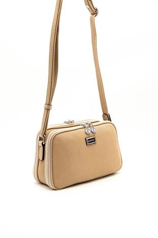 Silver & Polo SP899 Kadın Çapraz Çanta Petek Nut