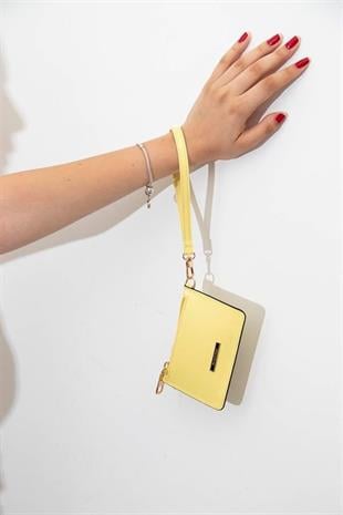 Silver & Polo SP1097 Kadın Cüzdan & Kartlık Düz Sarı