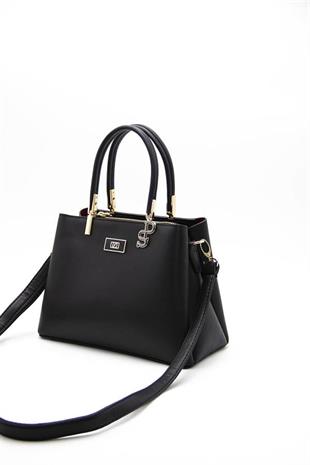 Silver & Polo SP1098 Kadın El Çantası Düz Siyah