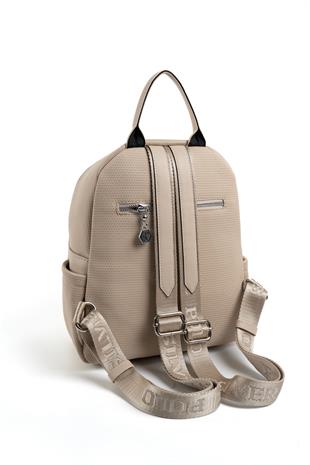 Silver & Polo Kum Bej SP906 Kadın Sırt Çantası