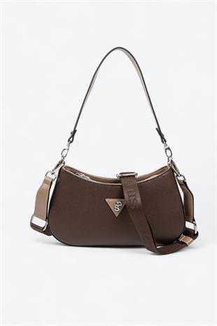 Silver & Polo SP1251 Kadın Omuz Çantası Kahve-Vizon